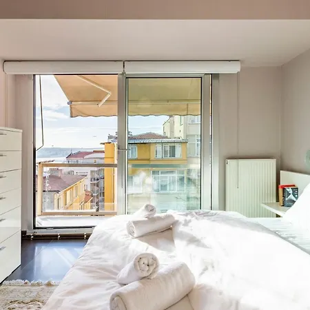 Stylish With Bosphorus View In Besiktas Lejlighed Istanbul